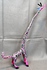 Jaime M  ndez Fabian Oaxaca Alebrije Giraffe     16 5    Hand Carved   Painted Mexica