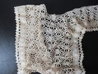Antique Victorian Edwardian Crochet Yoke Sleeves Trim
