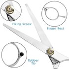 2pcs Pro Hair Cutting Scissors Set - Thinning Shears   Barber Salon   Home Use
