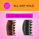 Scunci No-slip Grip All Day Hold  Jaw Hair Clip  Brown And Black  2 Clips