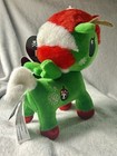 Tokidoki Unicorno Aurora World 7 5    Plush Green Holly Christmas Nwt