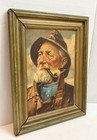 Vintage Harry Haerendel Sea Captain Print Mid Century Maritime Sailor Wall Art