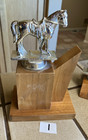 Vtg 1960s Mcm Wood   Metal Horse Trophy   4 Styles Available   You Choose Item
