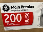 Ge Main Breaker 200 Amp 20 Space 40 Circuit Outdoor Ring Meter Socket