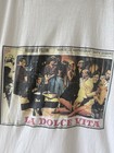 Vintage 90s Federico Fellini La Dolce Vita Euro Cinema Film T-shirt