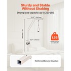 Uimoso Adjustable Bed Trapeze Bar With Clamps   Chain  Supports Up To 250 Lbs