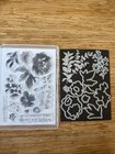 Textured Floral  Stamp Set   Textured Floral Dies     -  Stampin  Up 