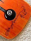 John Lucero Signed 12xu Black Label Skatebaords Orange Santa Cruz