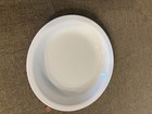 Corelle Corning Winter Frost White 10 25    Pie Plate Dish With Flat Rim