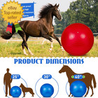 2 Pcs 40 Inch Horse Ball For Play Large Horse Big Equine  Burst Dog Ball 