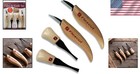 Wood Carving Tools Set High Carbon Steel Blades Ergonomic Ash Handles Beginner