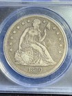 1860 O Seated Liberty Dollar Anacs F 15
