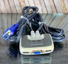 Iogear s 2-port Miniview Micro Usb Plus Kvm Switch W  Audio   Cables   Free Ship