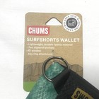 New Chums Surfshorts Wallet Rfid Blocking Slim Zippered Black Green New   
