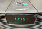 Bose Awr1-1w Acoustic Wave Radio  Am Fm Alarm Clock - Works - With Remote