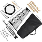 Percussion Glockenspiel Bell Kit 30 Notes  Xylophone With Adjustable Height F   