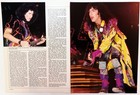 Kiss-paul Stanley Interview-1986 6pg Magazine Article   Posters Pinup Clipping