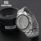 High Quality Vk63 Case 39 7mm Moonswatch Metal Case Chronograph Case Bezel vk63