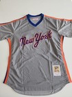 Juan Soto  22 New York Mets Grey Vintage 1986 Style Jersey Men s Size Large