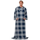 Foco Nfl Unisex-adult Nfl Team Logo Oversized Wearable Throw Blanket