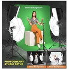 Linco Lincostore Photo Video Studio Light Kit Am169 - Including 3 Color Backd   