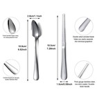 Grapefruit Spoons 6 Pieces Set 5 Stainless Steel Grapefruit Spoon And 1 Grapefr