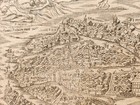 1572 Venice Italy Map From Sebastian Munster Cosmography Antique