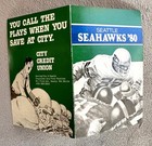 1980 Seattle Seahawks National Football League  nfl   Schedule  Steve Largent