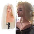 Training Mannequin Head With Shoulders For Practice Hairstyle Hairdresser Doll