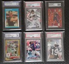 Huge Sports Card Lot  350   Toploaded Rc Slabs  d Auto Patch Hof Sp Show Ready