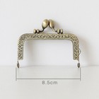  4 Pcs Mouth Gold Purse Making Frame Miss 8 5cm Clutch Accessories