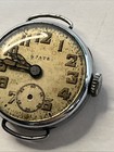 Antique State Brand Trench Watch From The Early 20th Century - Wwi Era - Rare