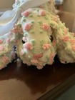 Bunny Plush Chenille Stuffed Animal Vintage Handmade Rabbit