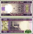 Mauritania 100 Ouguiya  2011-2015  P-16  Unc X 100 Pcs Bundle Pack