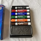Expo Bold Color Dry Erase Markers   Organizer 2005 Vintage Chisel Tip