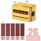 Emery Cloth Roll 1  X 26 Ft 150 240 320 400 600 Grit Abrasive Sandpaper Roll
