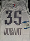Kevin Durant Signed White Nike Okc Thunder Autograph Coa Xl