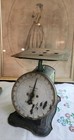 Antique C  Fox   Co  Cast Iron Scale  Hartford conn  General Store Balance Scale