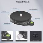 Artcise 60mm Panoramic Panning Base For Camera Tripod Monopod Ball Head 22 Lbs