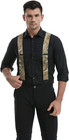 Camo Suspenders For Men Heavy Duty Clips Hunting Camoflauge Elastic Braces