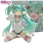Hatsune Miku Desktop Cute Figure With Cat Ears T Shirt Ver Taito 2024 No Box
