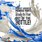 16-color Ready To Pour Acrylic Metallic Pouring Paint Set  Silicone Oil   Gloss