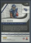 A j  Brown Rc 2019 Panini Prizm Rookie Card   344 Titans Eagles Patriots Nfl