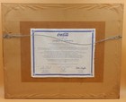 Coca Cola Rhythm   Hues Framed Polar Bear Art Signed 178 2000 W  Coa On Back 