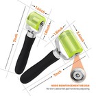 Sound Deadener Butyl Car Heat Shield Noise Shockproof Insulation Deadening Mat