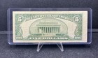1953 A Us Five Dollar Silver Certificate Free Shipping Z295