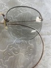 S c Usa Hexagonal Wrap Around Eyeglasses 12k Gold-filled  1    Lens