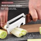 New 2 In 1 Multi-functional Vegetable Peeler For Kitchen Stainless Steel Peeler