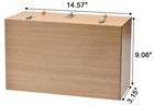 145 Piece Deluxe Art Set Wooden Art Box   Drawing Kit With Crayons Oil Pastels  