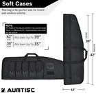 Tactical Soft Rifle Gun Case  Shotgun Carrying Range Bag For Scoped  Black 42